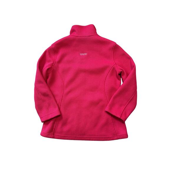 SPYDER CORE Sweater/Jacket, size Large, Red/Pink; full zip; - Picture 2 of 12